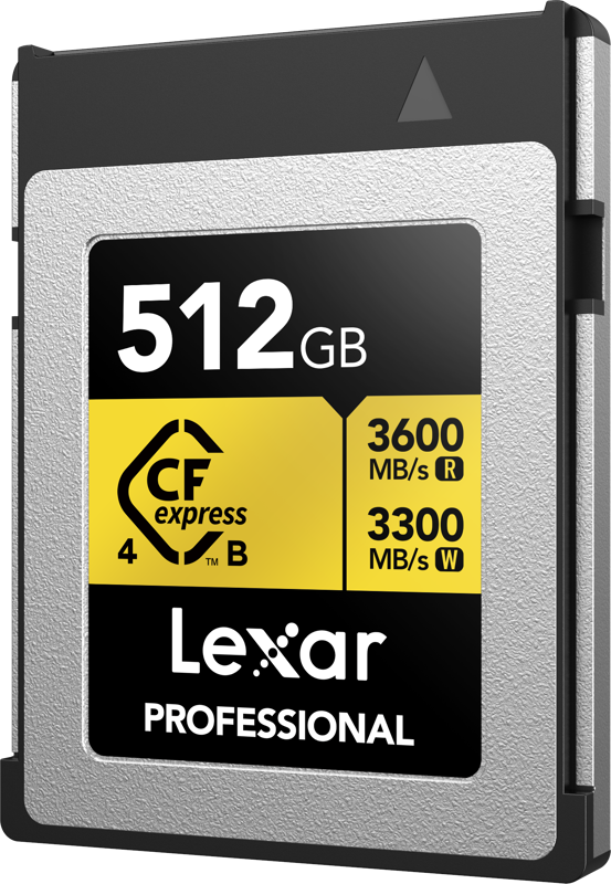 Lexar CFexpress 4.0 Pro Gold R3600/W3300 Memory Card