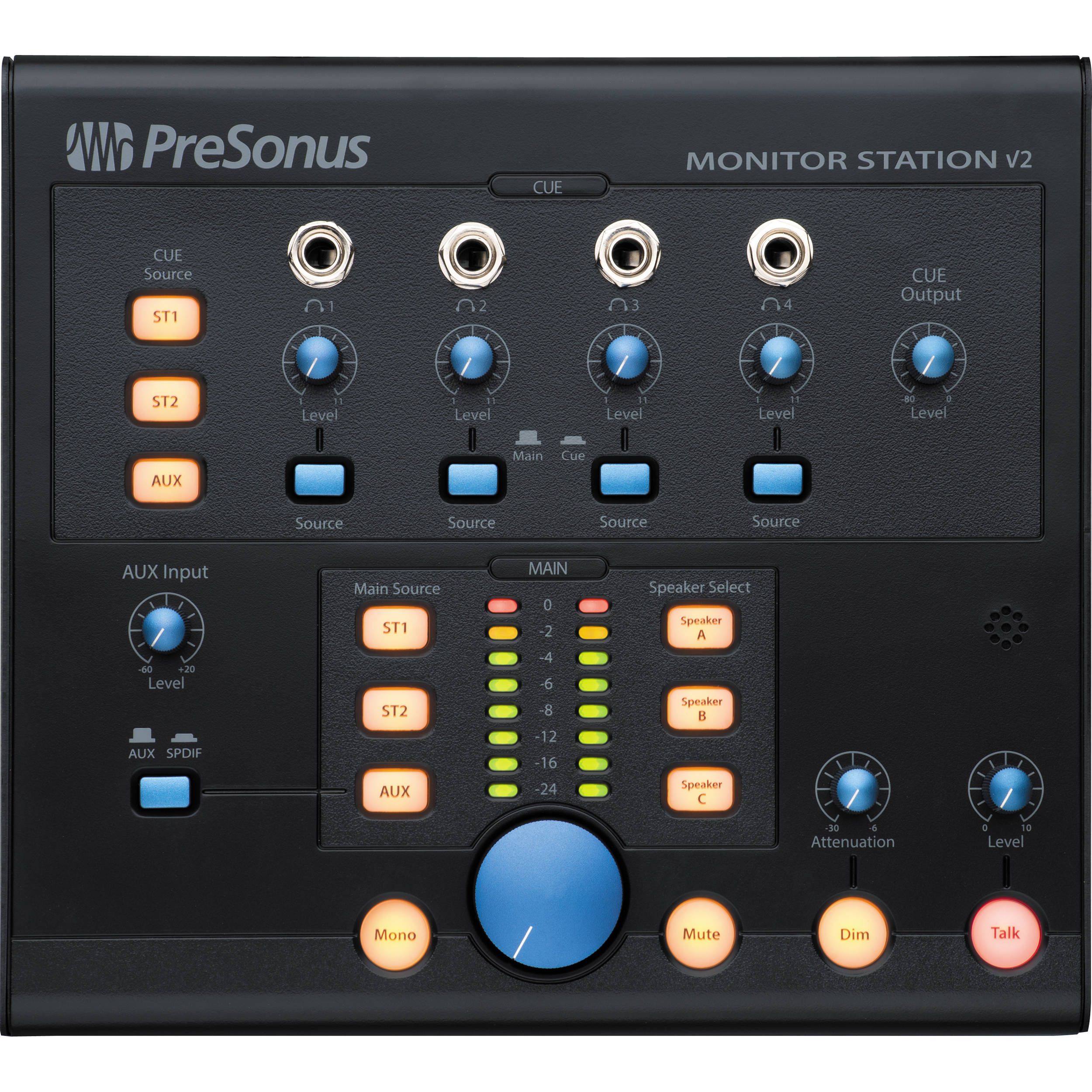 Presonus Monitor Station V2 | Studio Monitor Controllers at Soundium