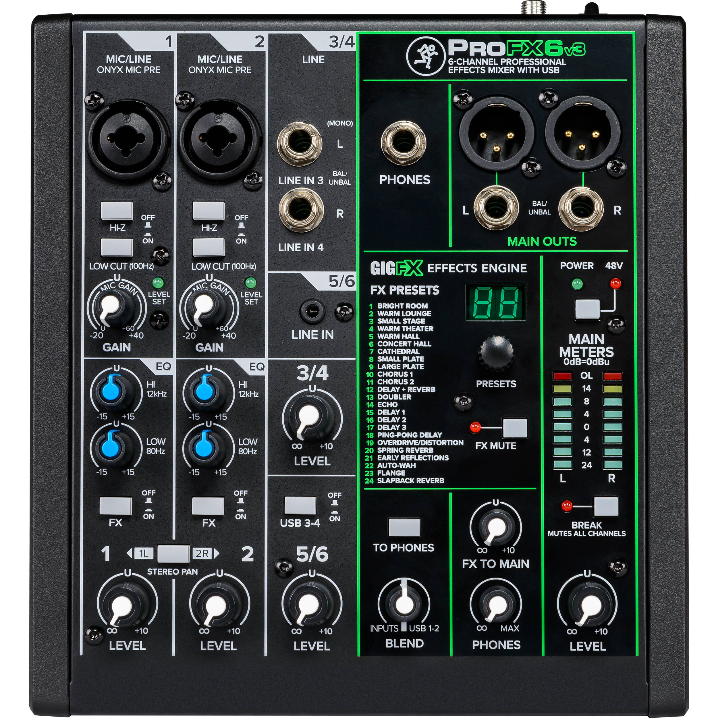 Mackie ProFX6v3