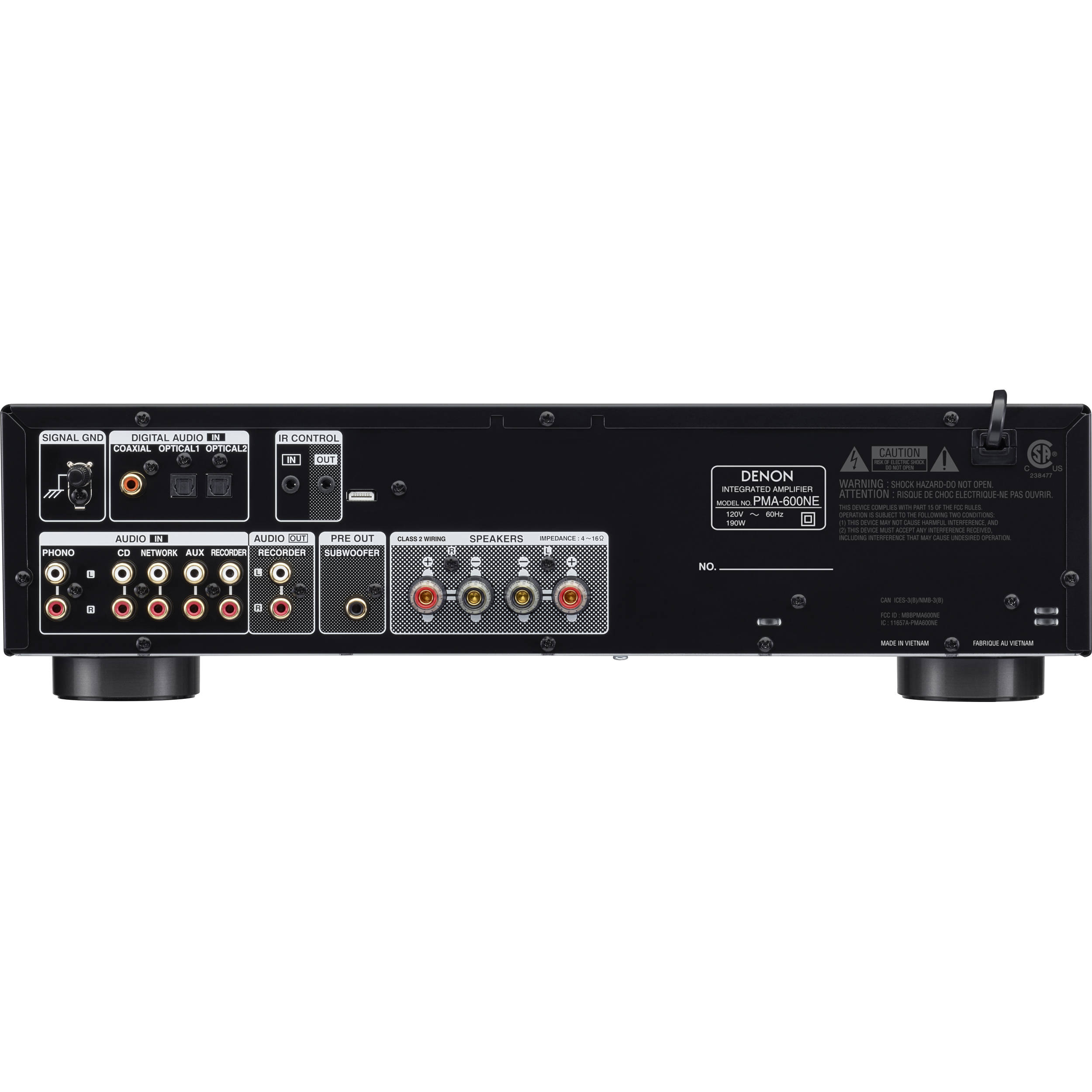 Denon PMA-600NE (Svart)