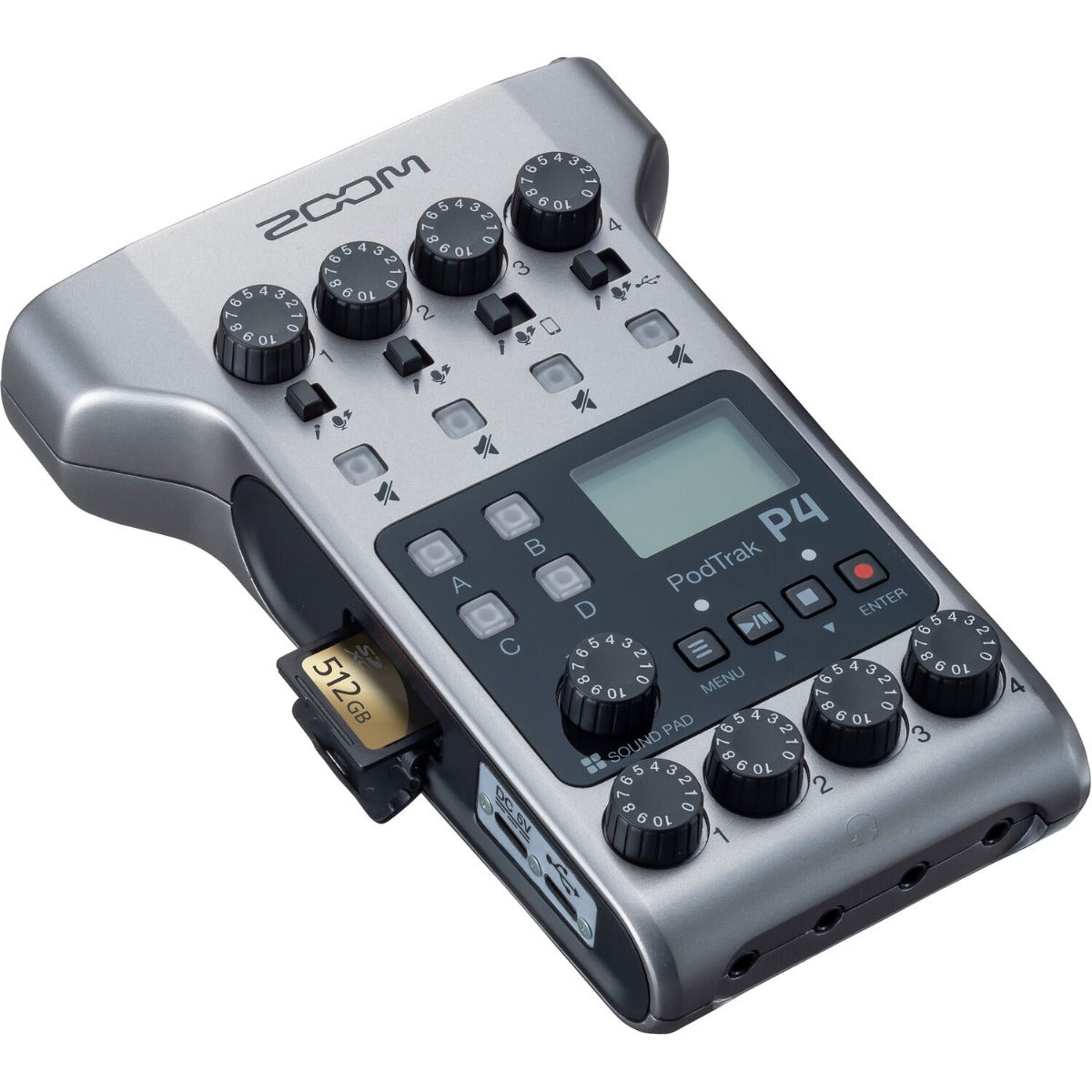美品 Zoom PodTrak P4 本体 Zoom PodTrak P4