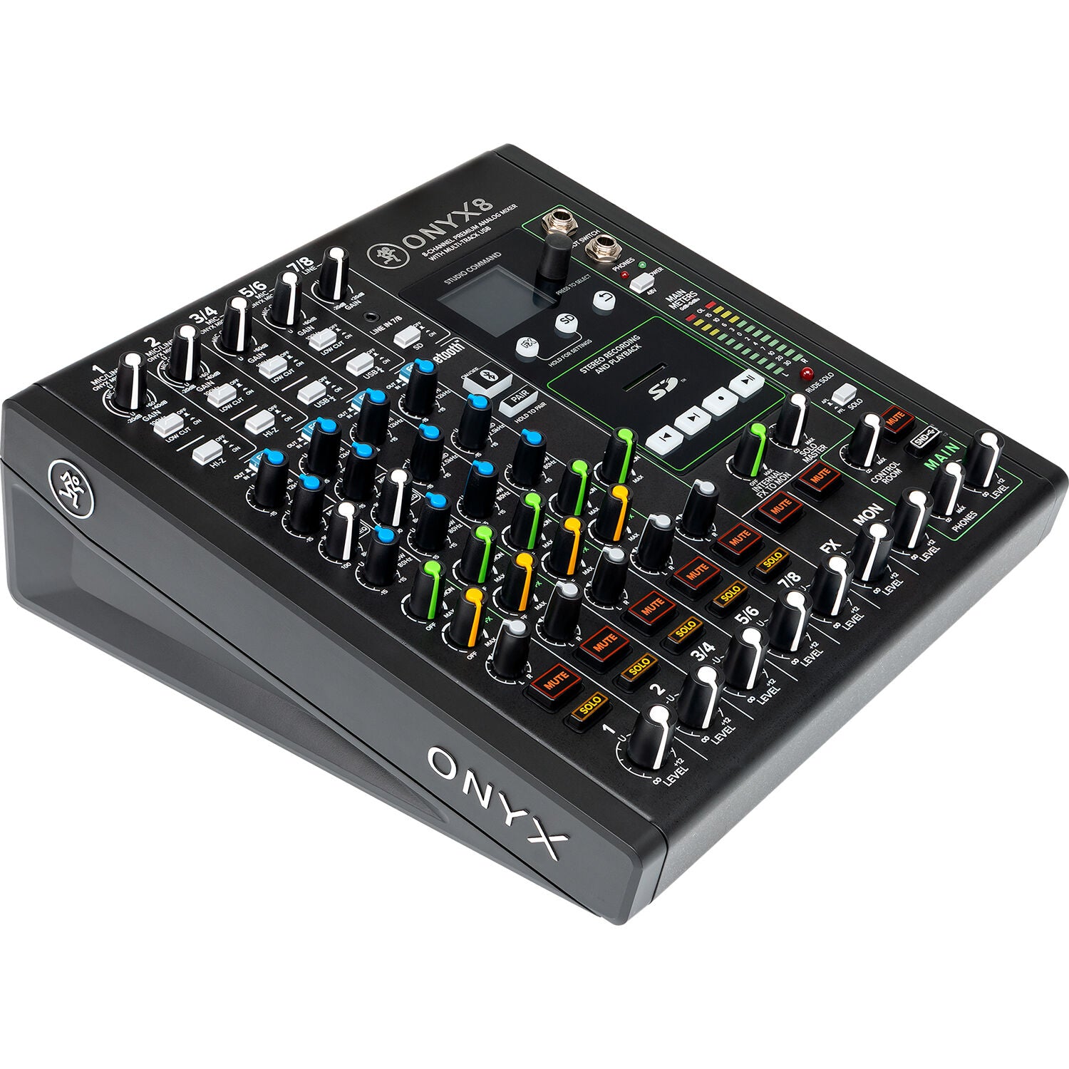 Mackie Onyx8 8チャンネル アナログミキサー Mackie Onyx8 – 8-Channel Analog Mixer with Onyx Preamps | Soundium