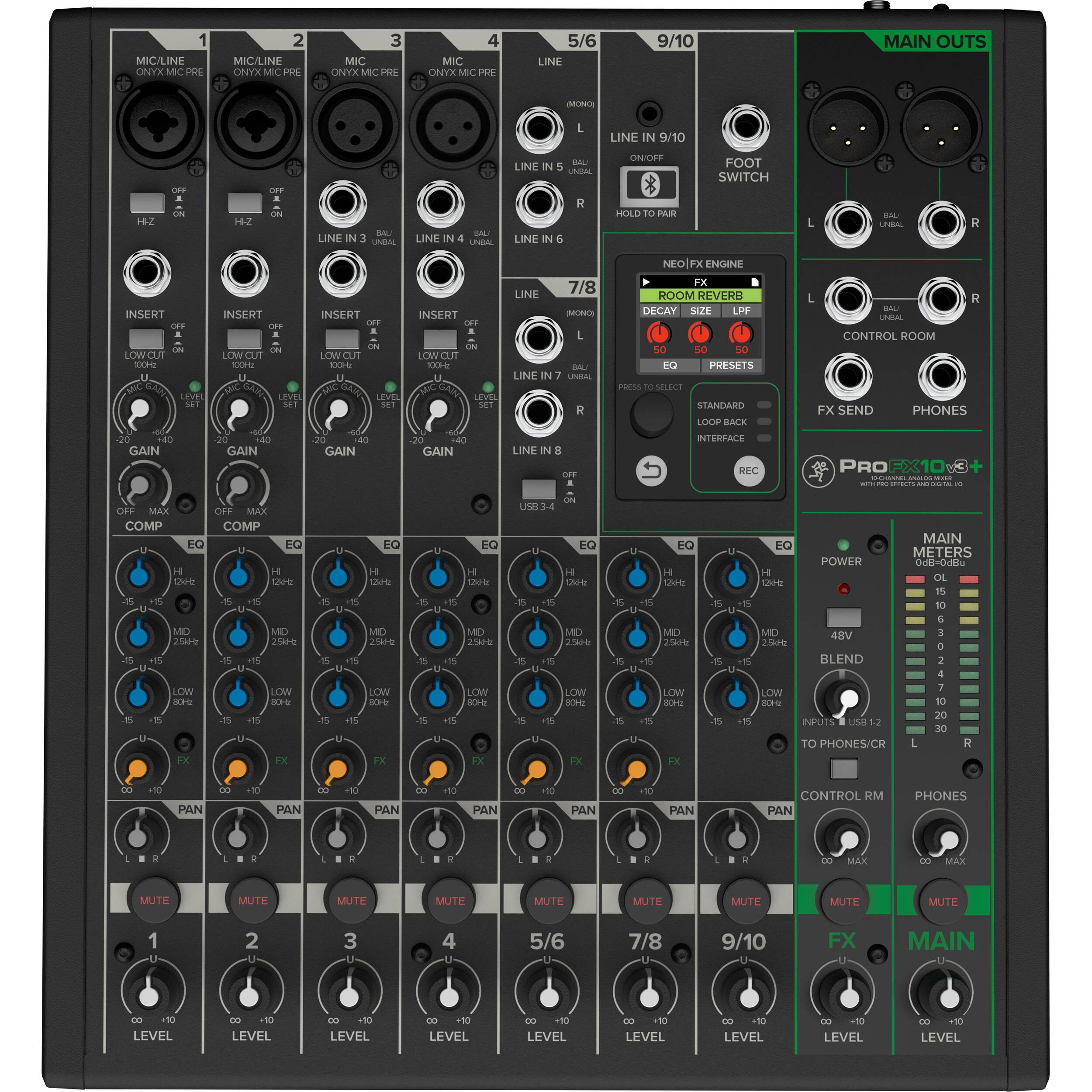 Mackie ProFX10v3+