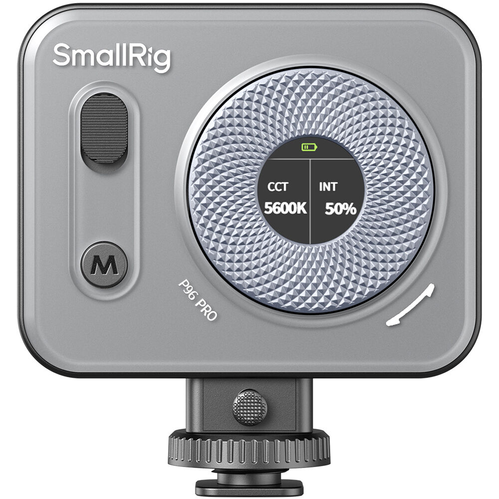 SmallRig Vibe P96 Pro Mini LED Video Light (Black, 4660)