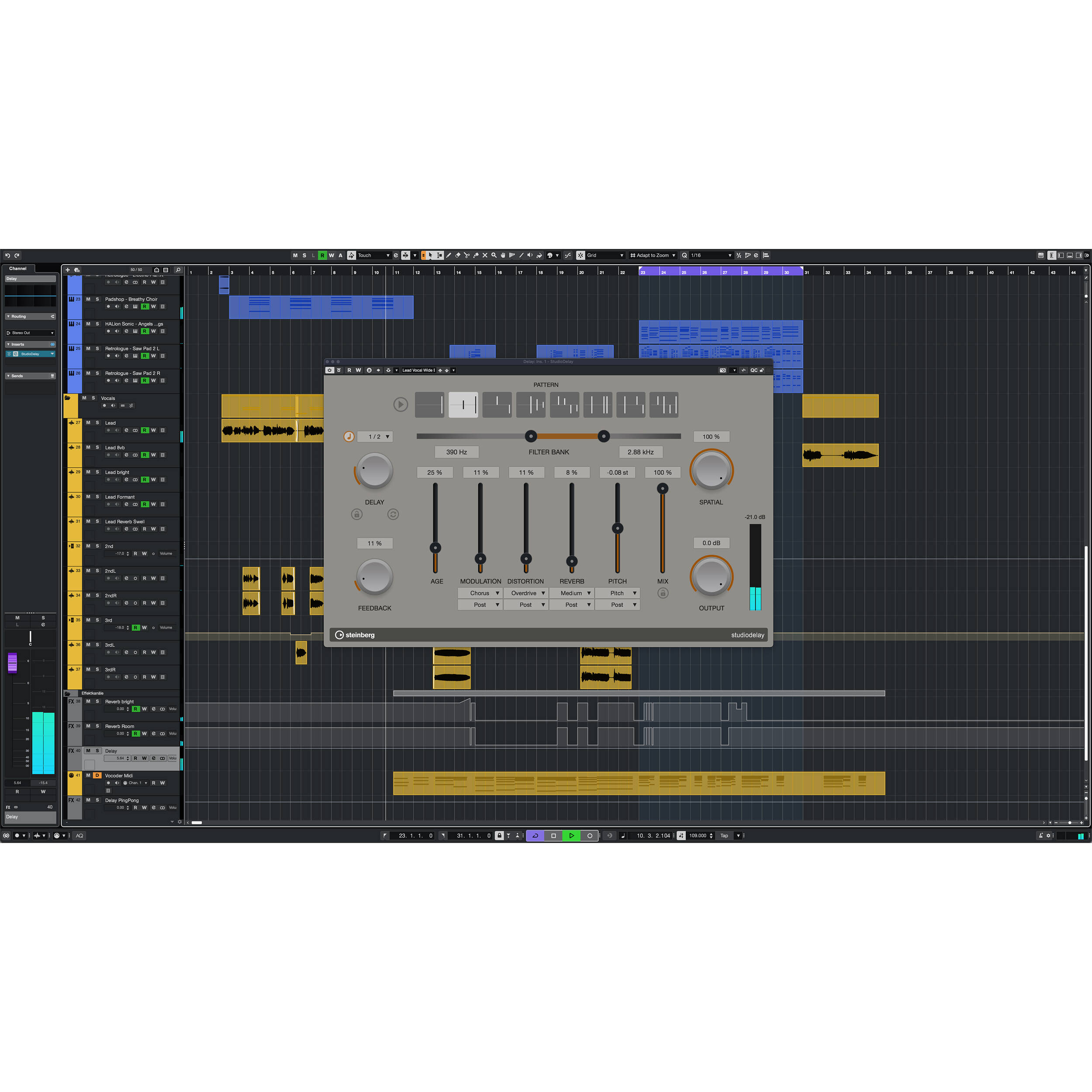 Steinberg Cubase Artist 14 (Upgrade from Cubase AI 12-14)