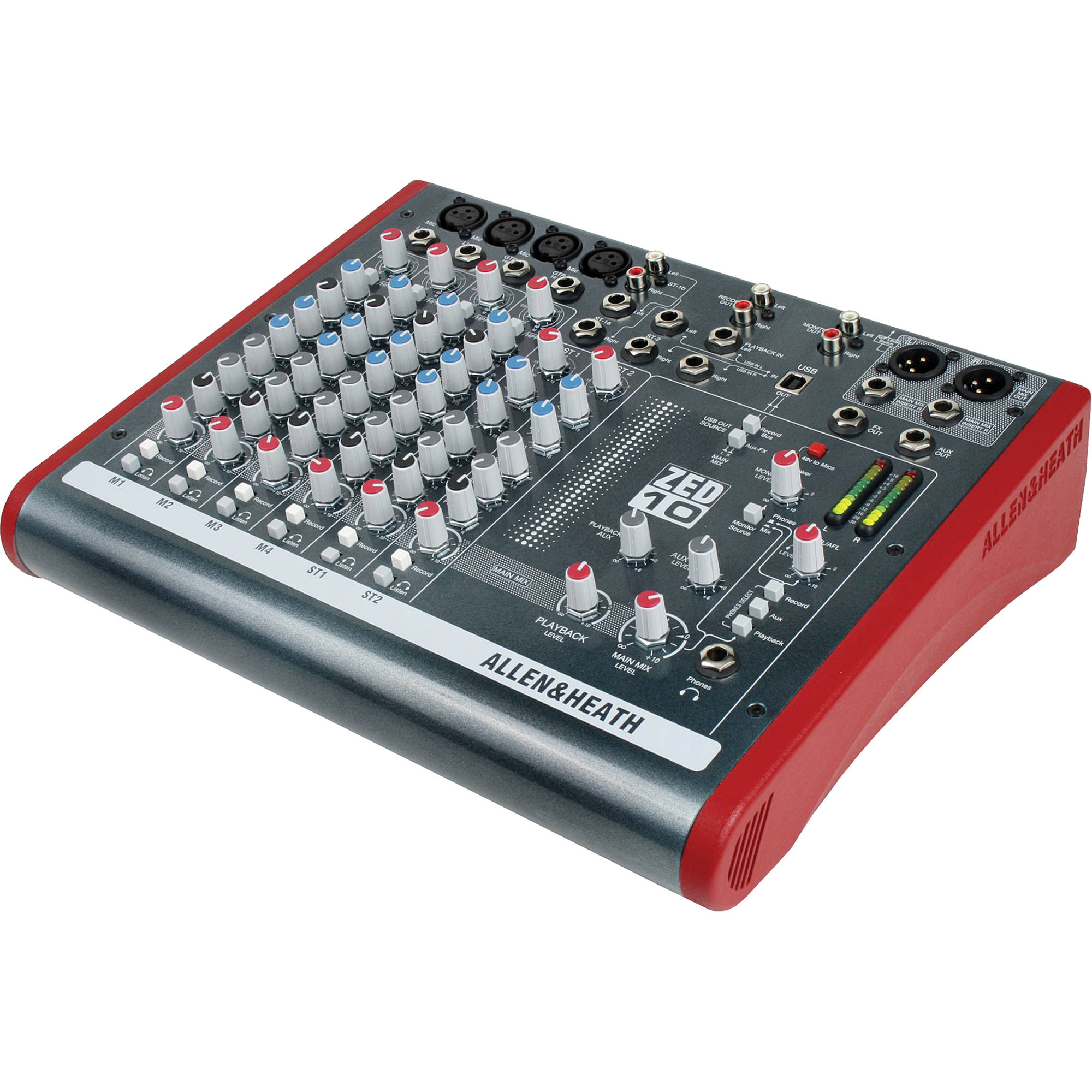 Amazon ZED-10 Heath & 【美品】Allen | USB・高品位エフェクト搭載・コンパクト ALLEN&HEATH 配信機器・PA機器・レコーディング機器