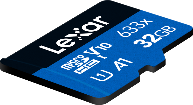 Lexar 633X microSDHC/SDXC (V10) R100 32GB Memory Card (No Adapter)