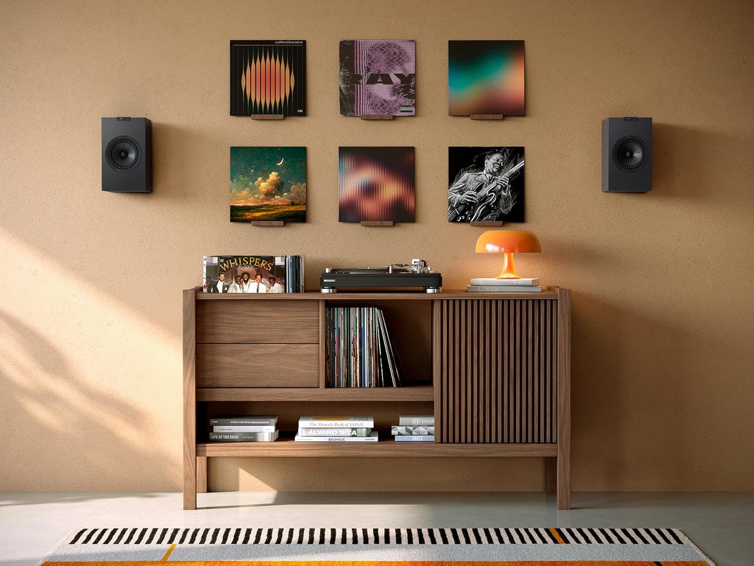 KEF Q1 Meta (Par, Satinsvart)