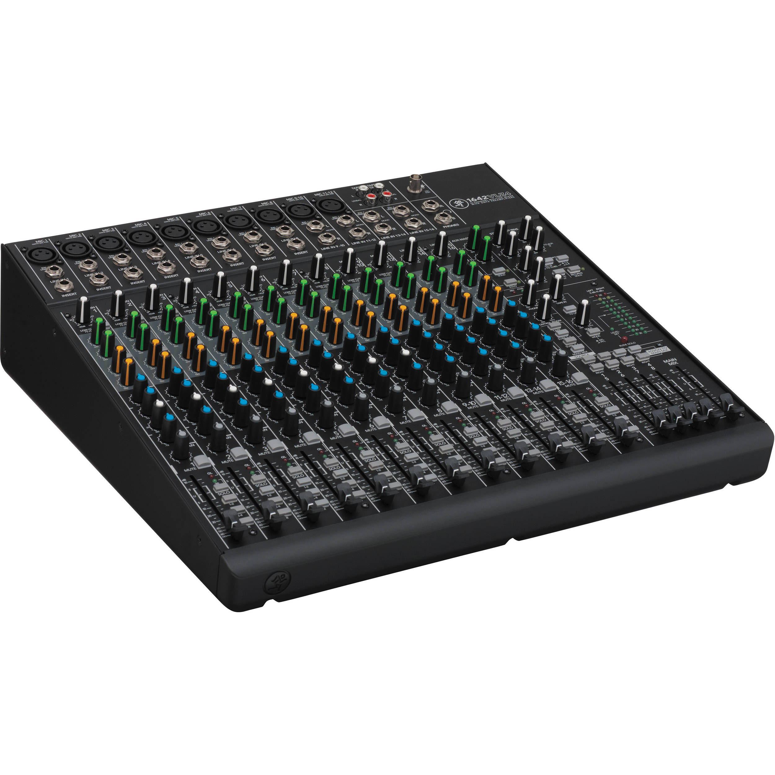 Mackie 1642VLZ4 | Compact 16-Channel Analog Mixer for Live