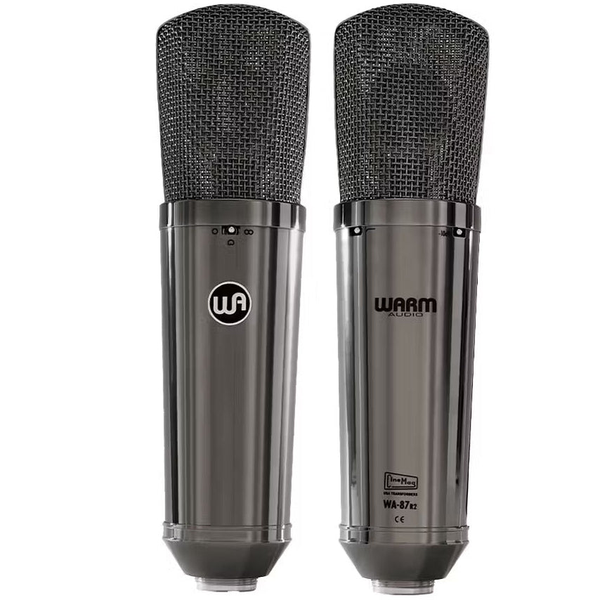 Warm Audio WA-87 R2 TS (Stereo Pair) | Premium Condenser
