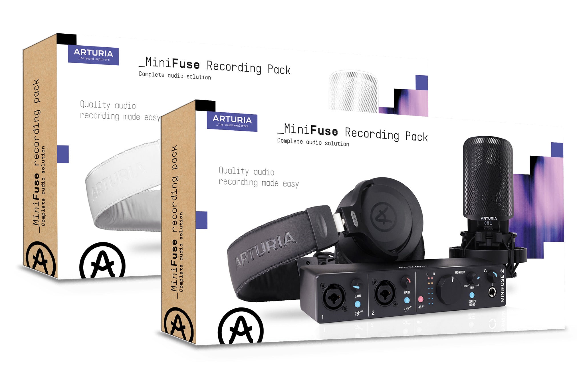 Arturia MiniFuse Recording Pack