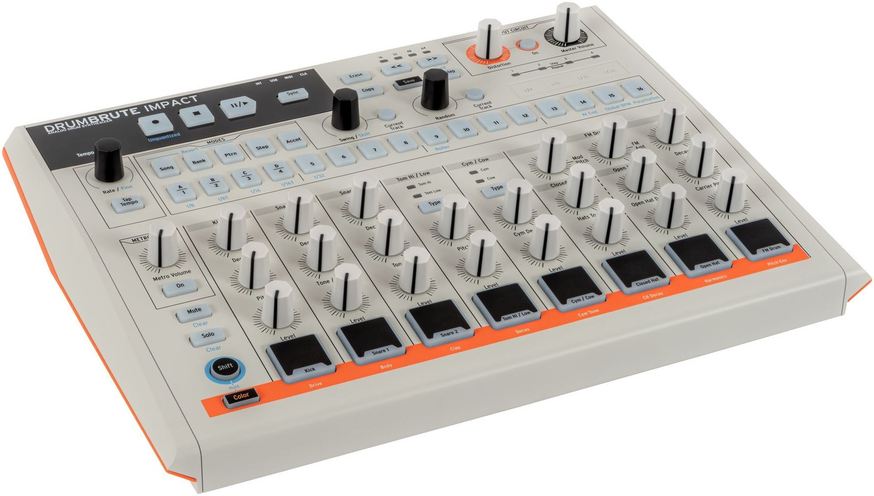 【ほぼ未使用美品】ARTURIA DrumBrute Impact ARTURIA DRUMBRUTE IMPACT 1984 ドラムブルート リズムマシン : chuya