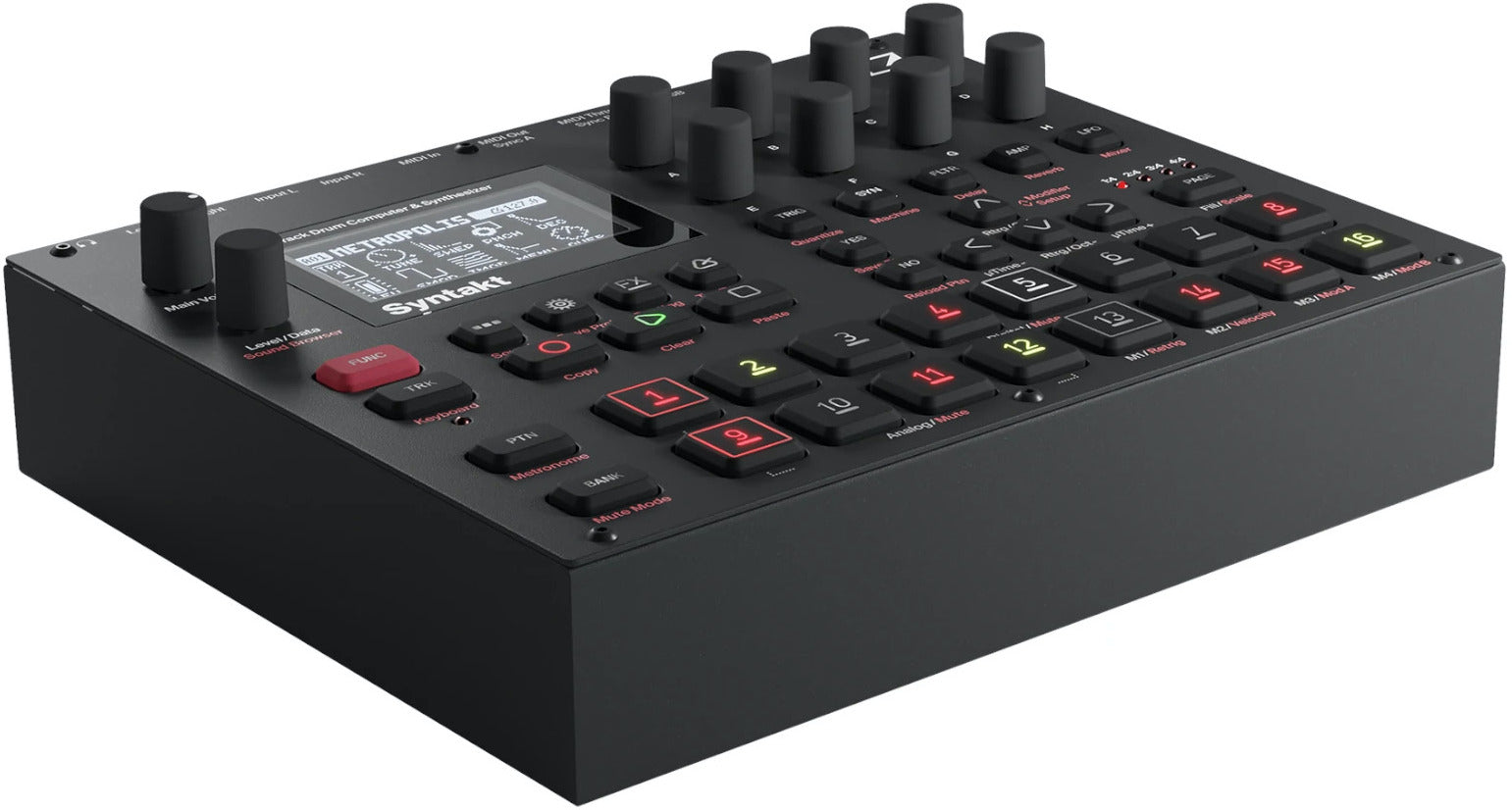 美品 elektron syntakt Elektron Syntakt Drum Computer & Synthesizer DRUM MACHINE