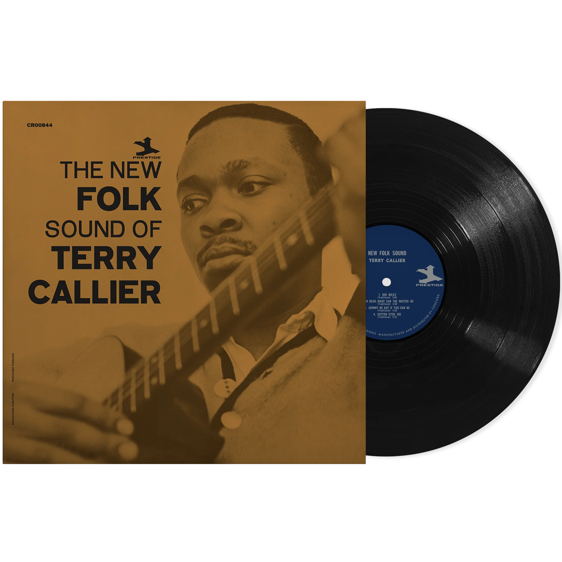 Terry Callier - The New Folk Sound of Terry Callier (Black) Vinyl LP