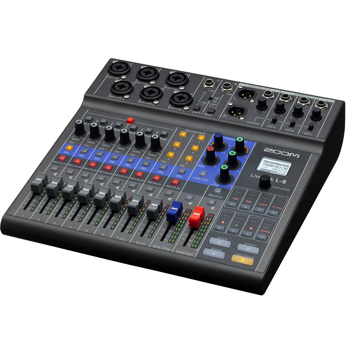 Zoom LiveTrak L-8