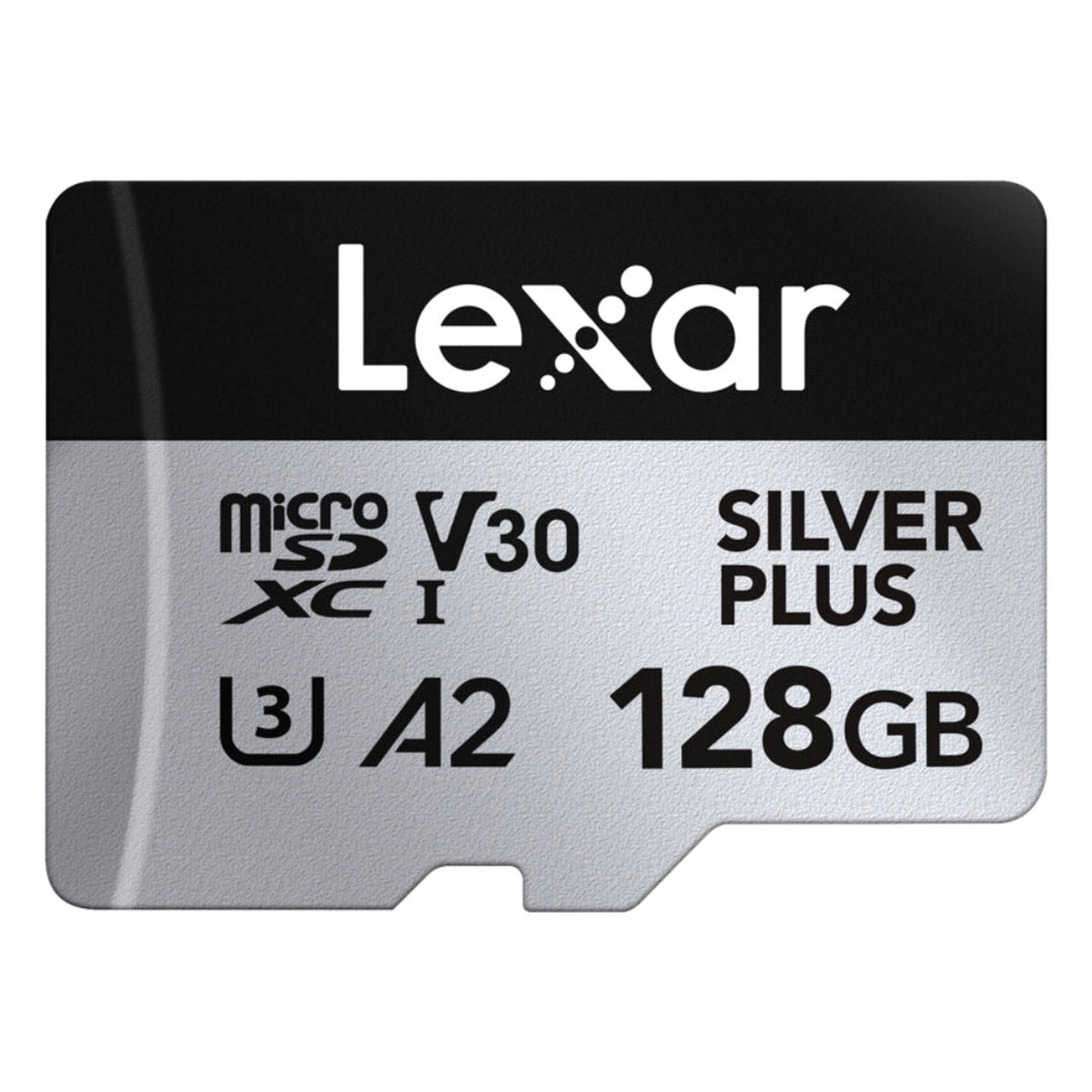 Lexar 1066X microSDXC Silver Plus (V30) R205/W150 Memory Card, 128GB