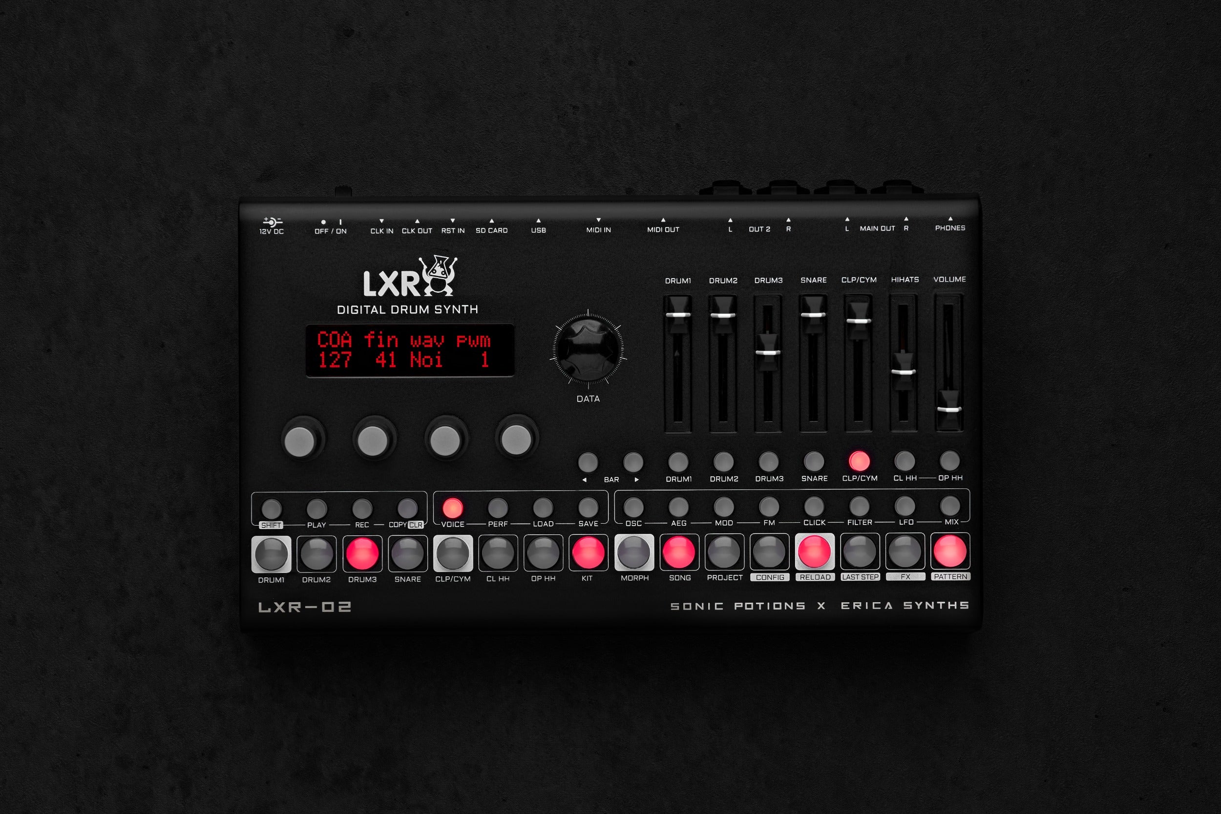 Erica Synths Drum Synthesizer LXR-02