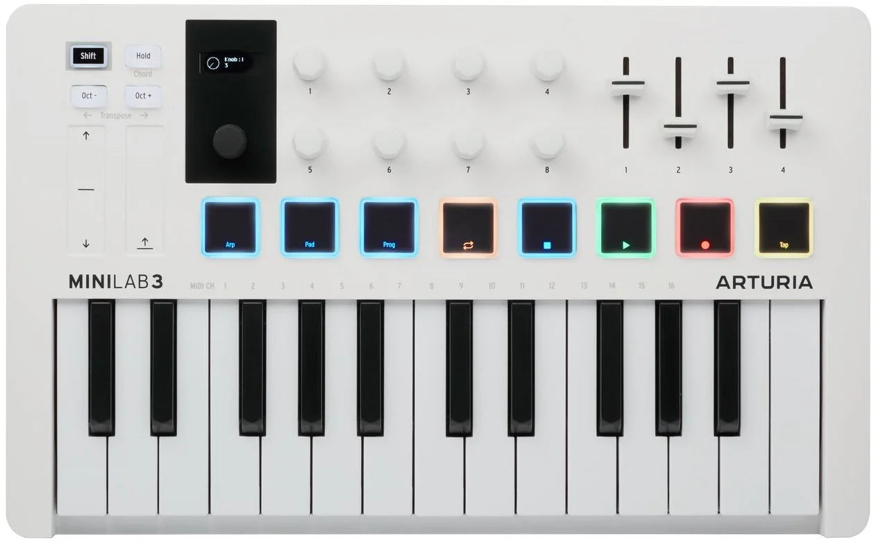 Arturia MiniLab 3 (Svart)