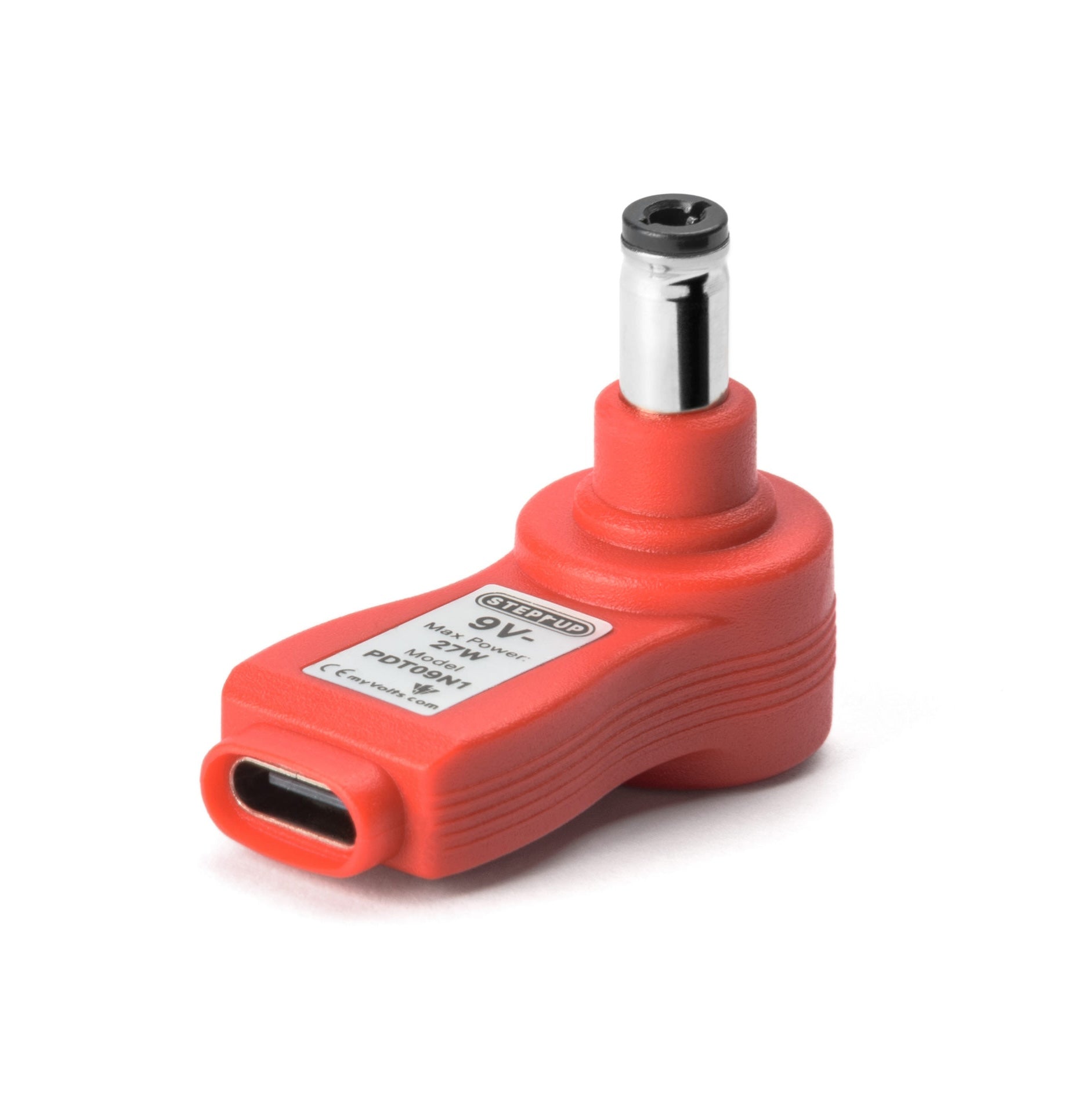 myVolts USB-C PD Step Up Tip (9V c-ve 2.1mm/2.5mm)