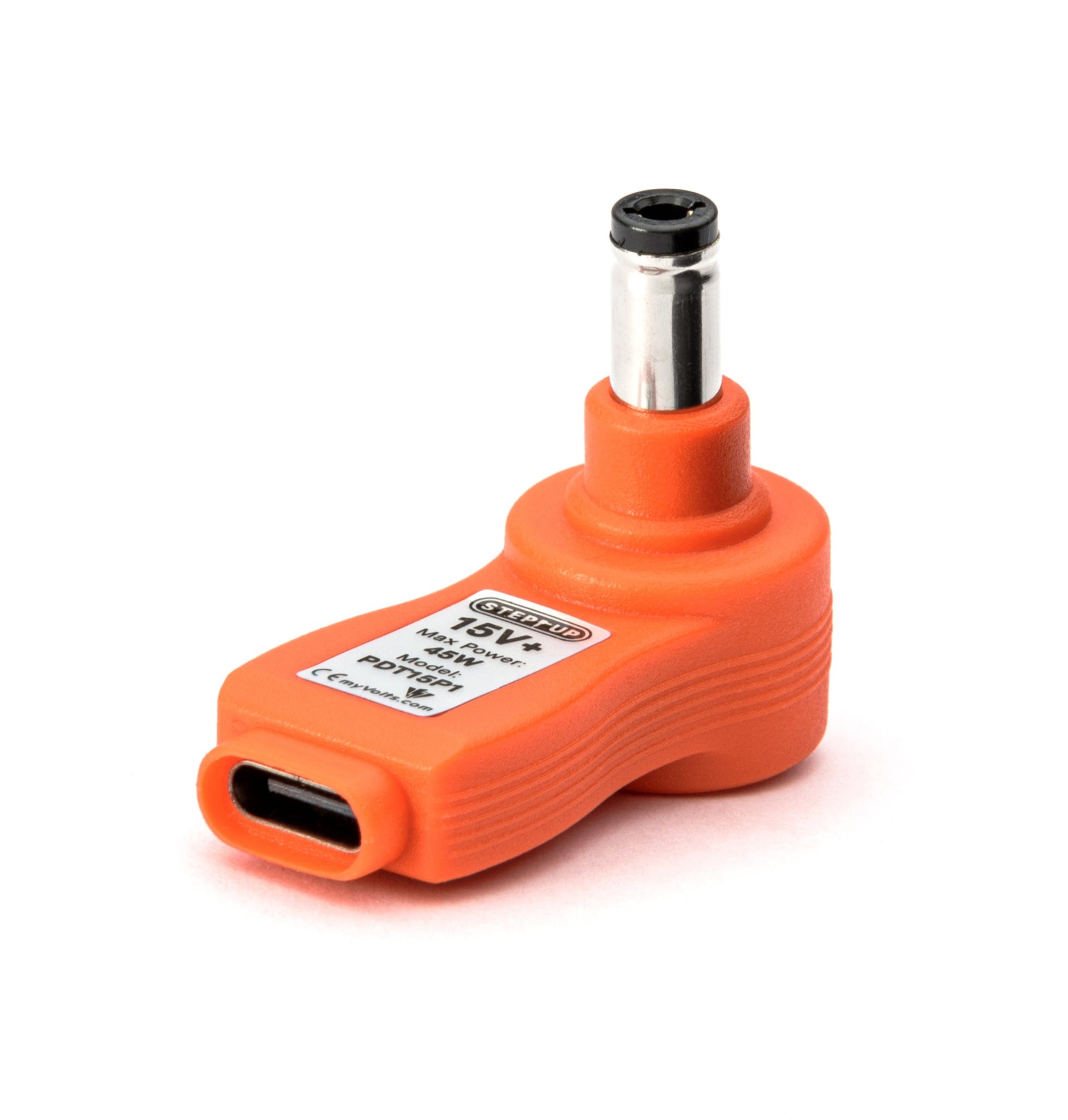 myVolts USB-C PD Step Up Tip (15V c+ve 2.1mm/2.5mm)