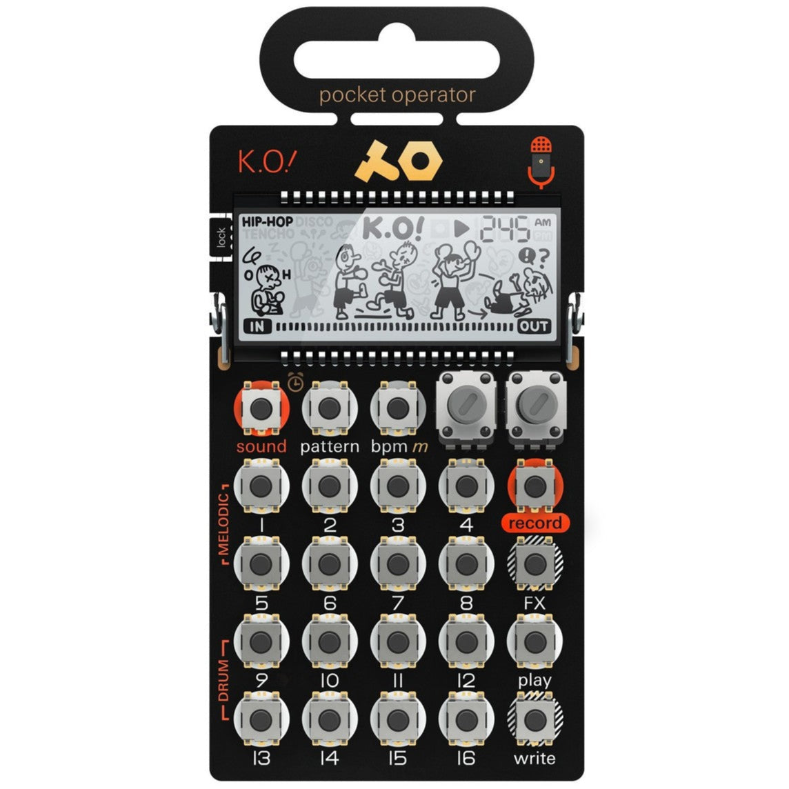 Teenage Engineering PO-33 K.O! Micro Sampler | Soundium