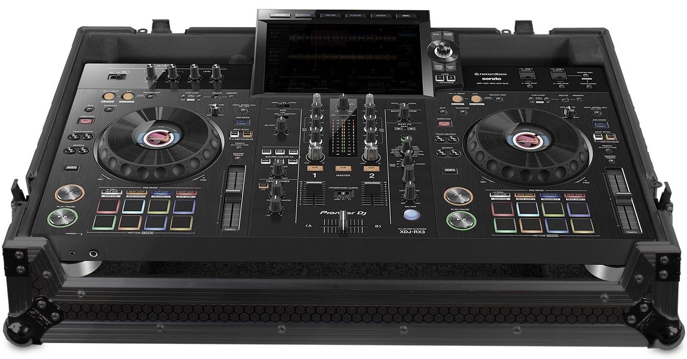 UDG Ultimate Flight Case Pioneer XDJ-RX3 Black Plus (Wheels