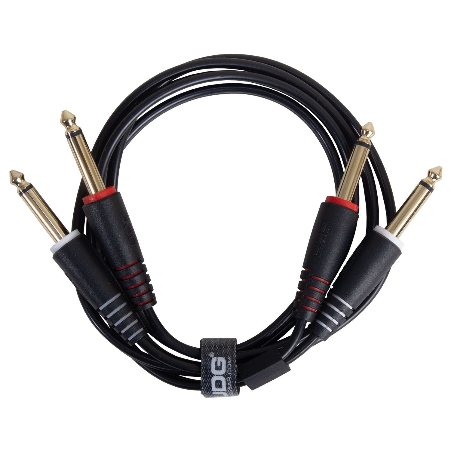 UDG Ultimate Audio Cable Set 1/4'' Jack - 1/4'' Jack Black Straight 3m (U97004BL)