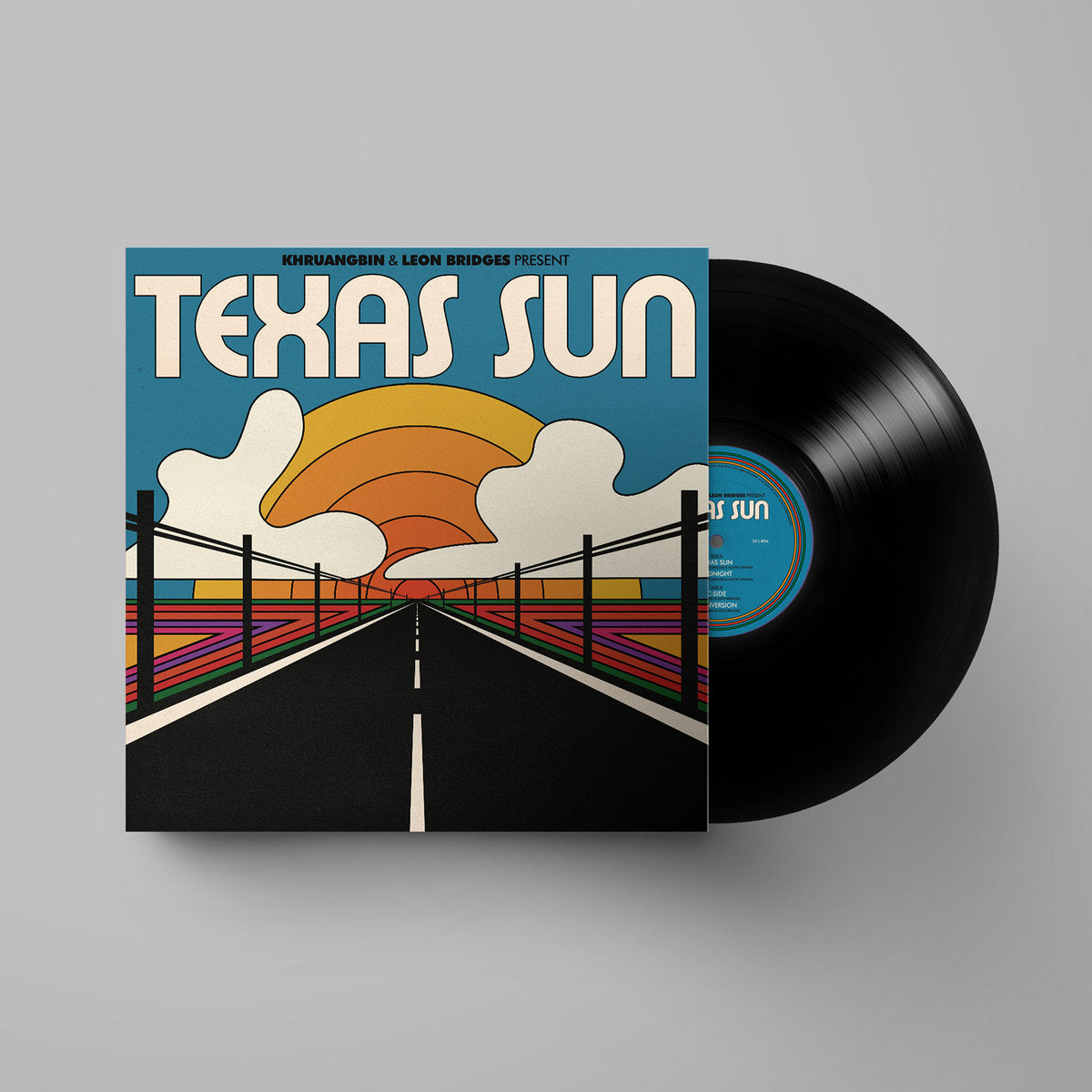 Khruangbin & Leon Bridges - Texas Sun (Black) Vinyl LP