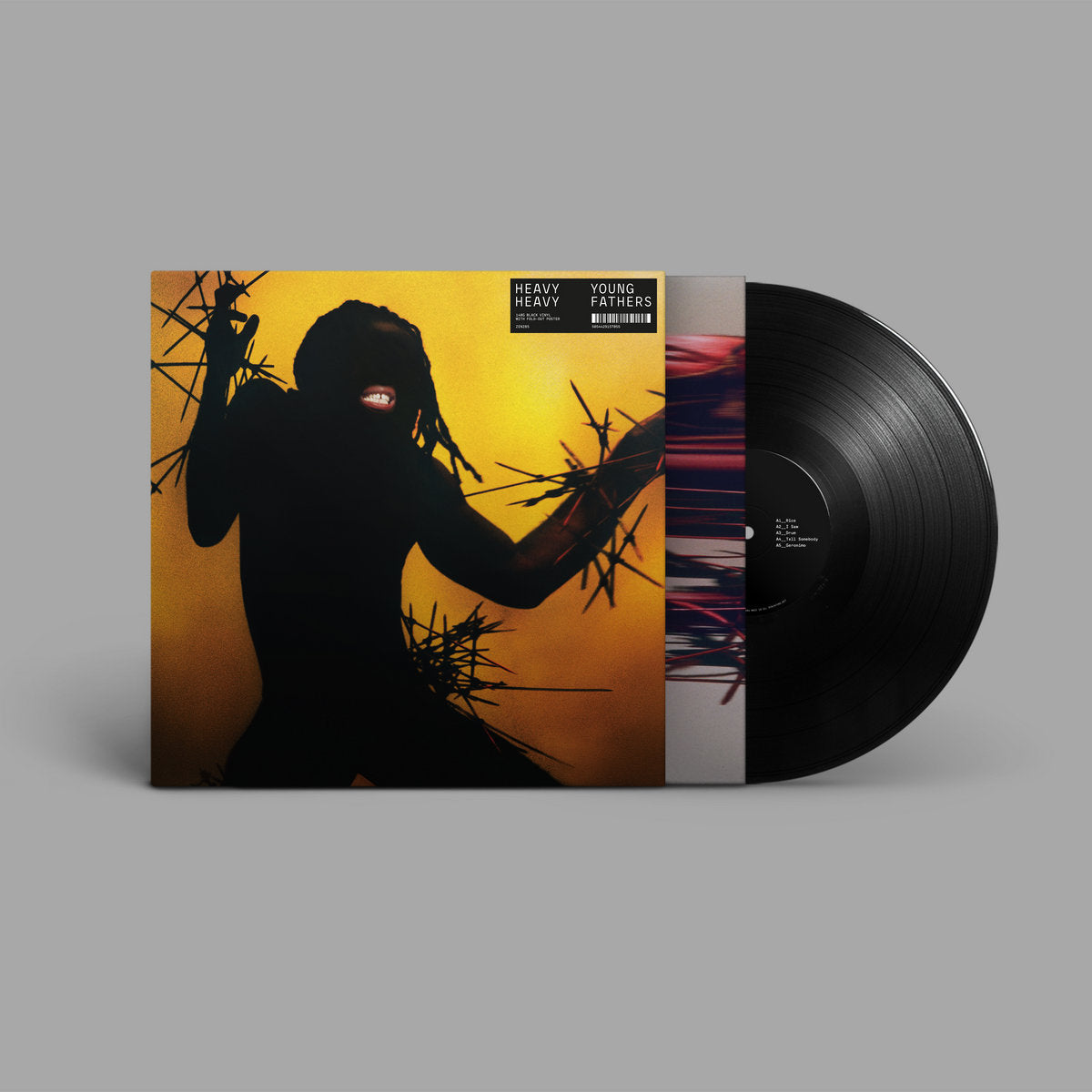 Young Fathers - Heavy Heavy (Black) Vinyl LP