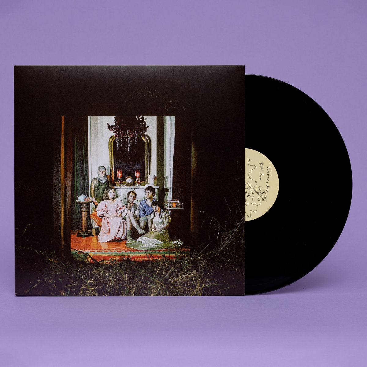 Wednesday - Rat Saw God (juodas) Vinyl LP