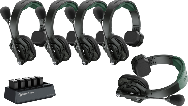 Hollyland Solidcom SE Pro trådlöst intercomsystem (5 headset)