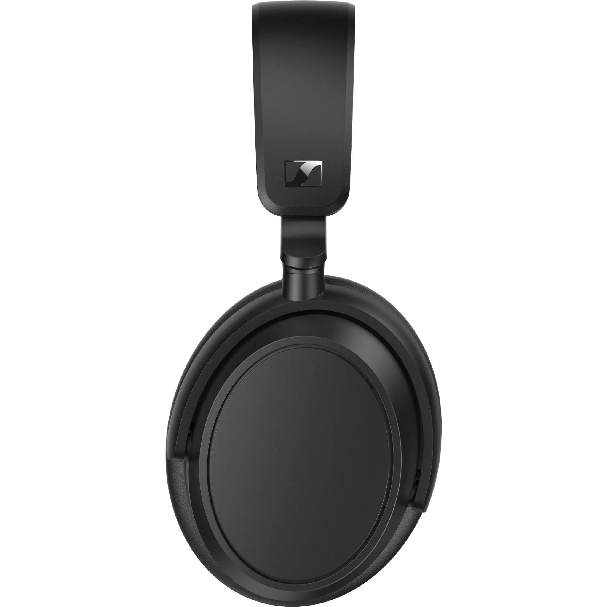 Sennheiser Accentum Plus wireless headphones with over-ear design, black color, and cushioned ear pads.