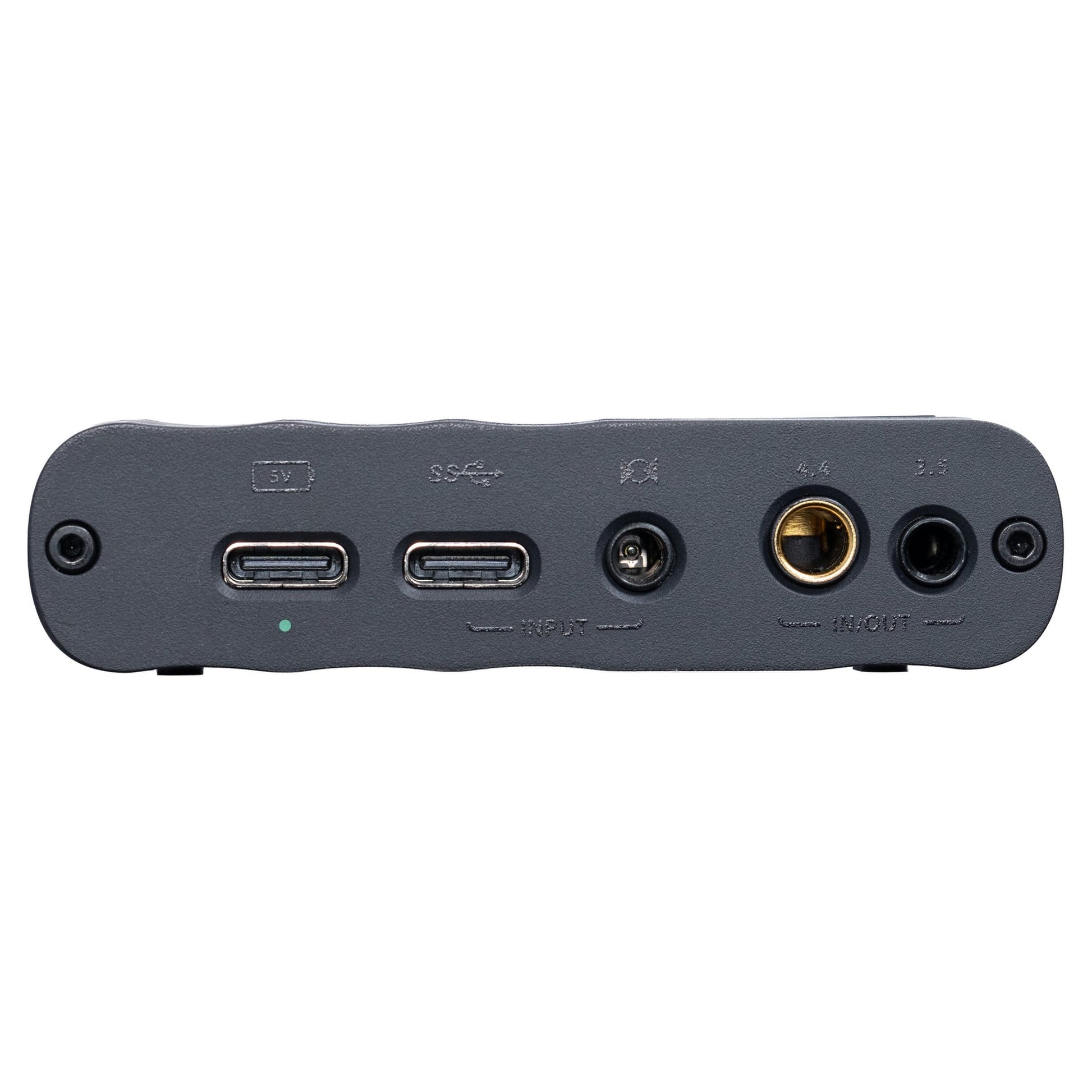iFi Audio iDSD GR 2 rear panel inputs: USB-C, S/PDIF and analogue