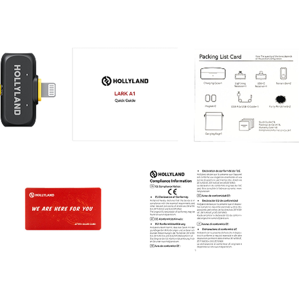 Hollyland Lark A1 RX (Lightning) Receiver (B-Stock)