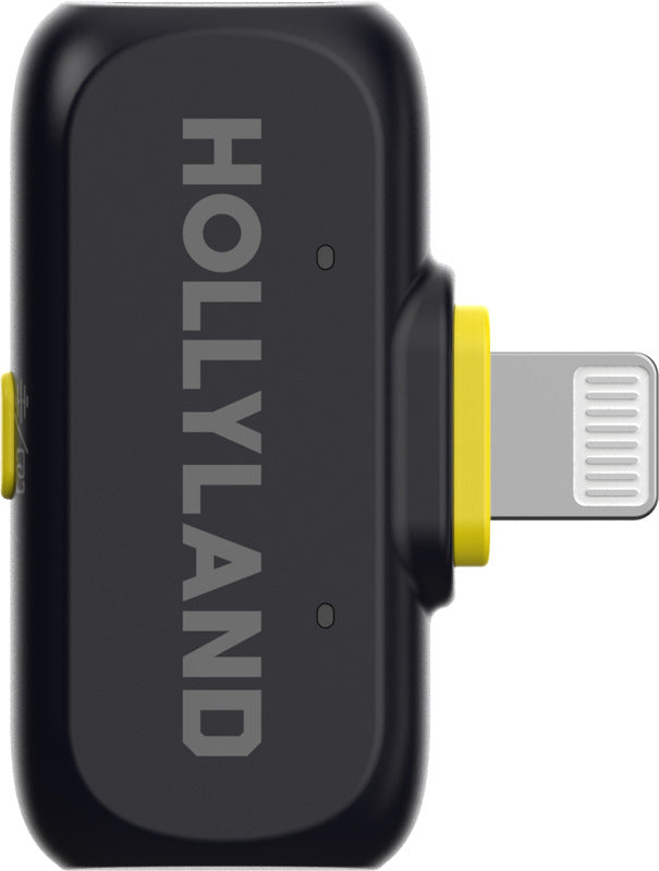 Hollyland Lark A1 Combo creator wireless microphone system with compact transmitters and receivers for professional audio recording.