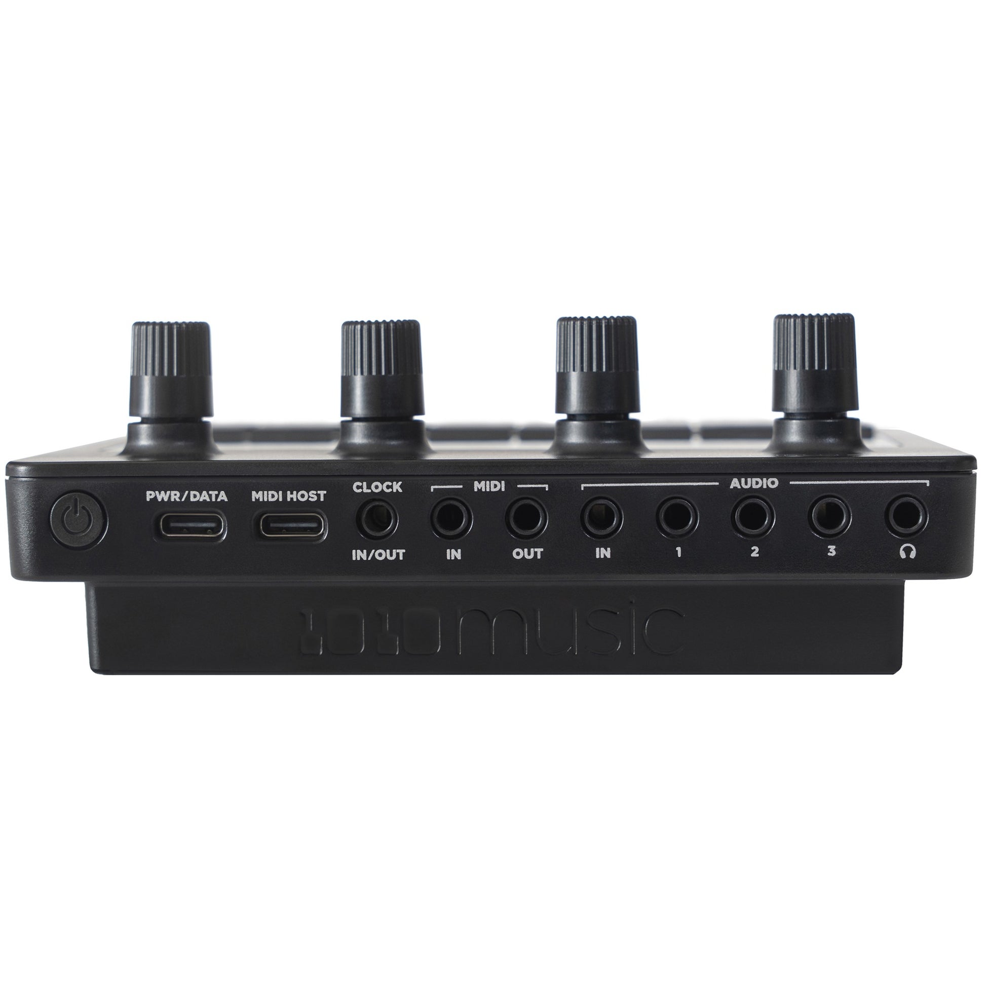 Blackbox 2 drum machine and sampler by 1010music with a compact black interface and control knobs on a dark background.