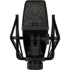 SE Electronics sE4100 condenser microphone with metal grille and black body, designed for studio recording and vocals.
