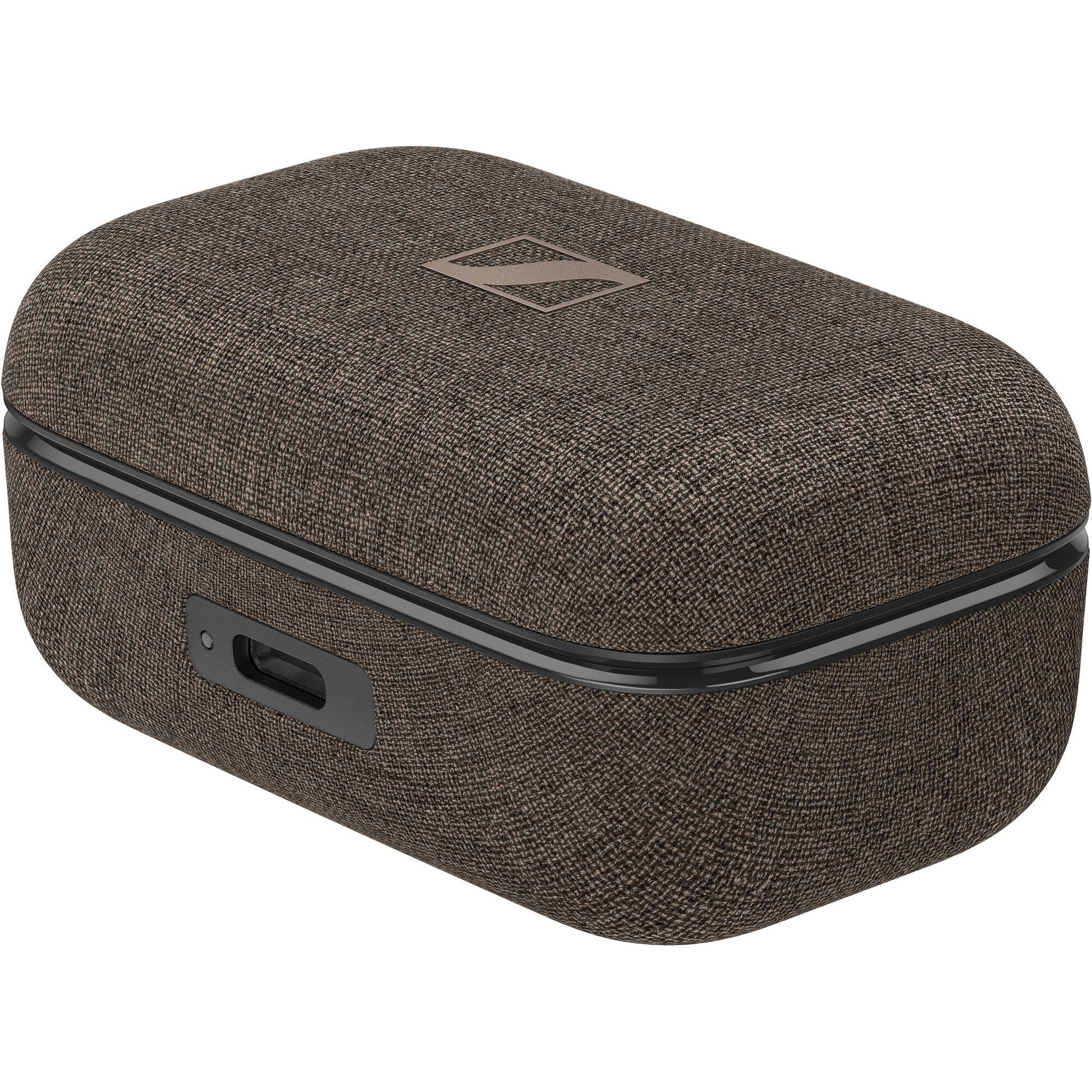 Sennheiser Momentum True Wireless 4 in-ear headphones with sleek black design and compact charging case.