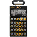 Teenage Engineering PO-24 Office portable music gadget with colorful interface and compact design, displayed with buttons and screen.