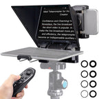 Feelworld TP2A Portable 8" Teleprompter for Smartphone & DSLR