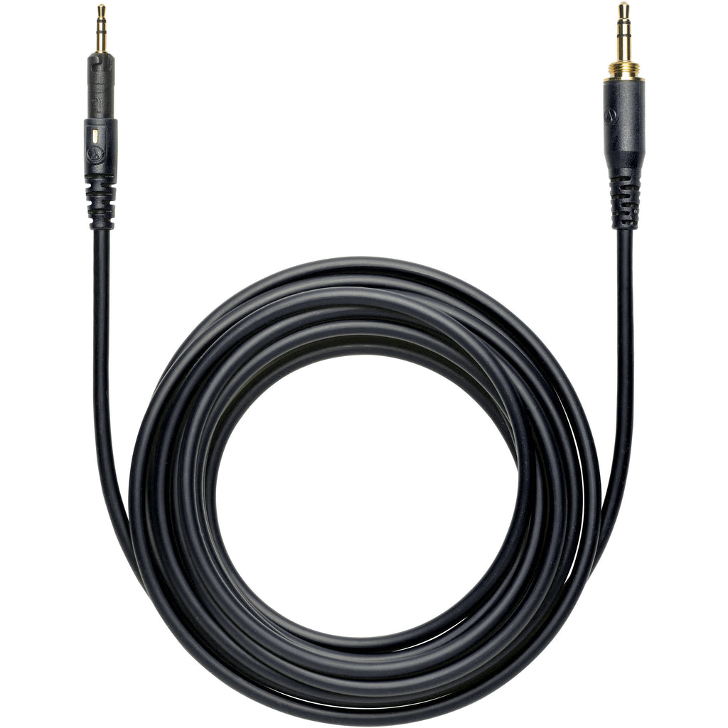 Audio Technica ATH-M40x studio headphones with black over-ear design and padded ear cups for professional audio monitoring.