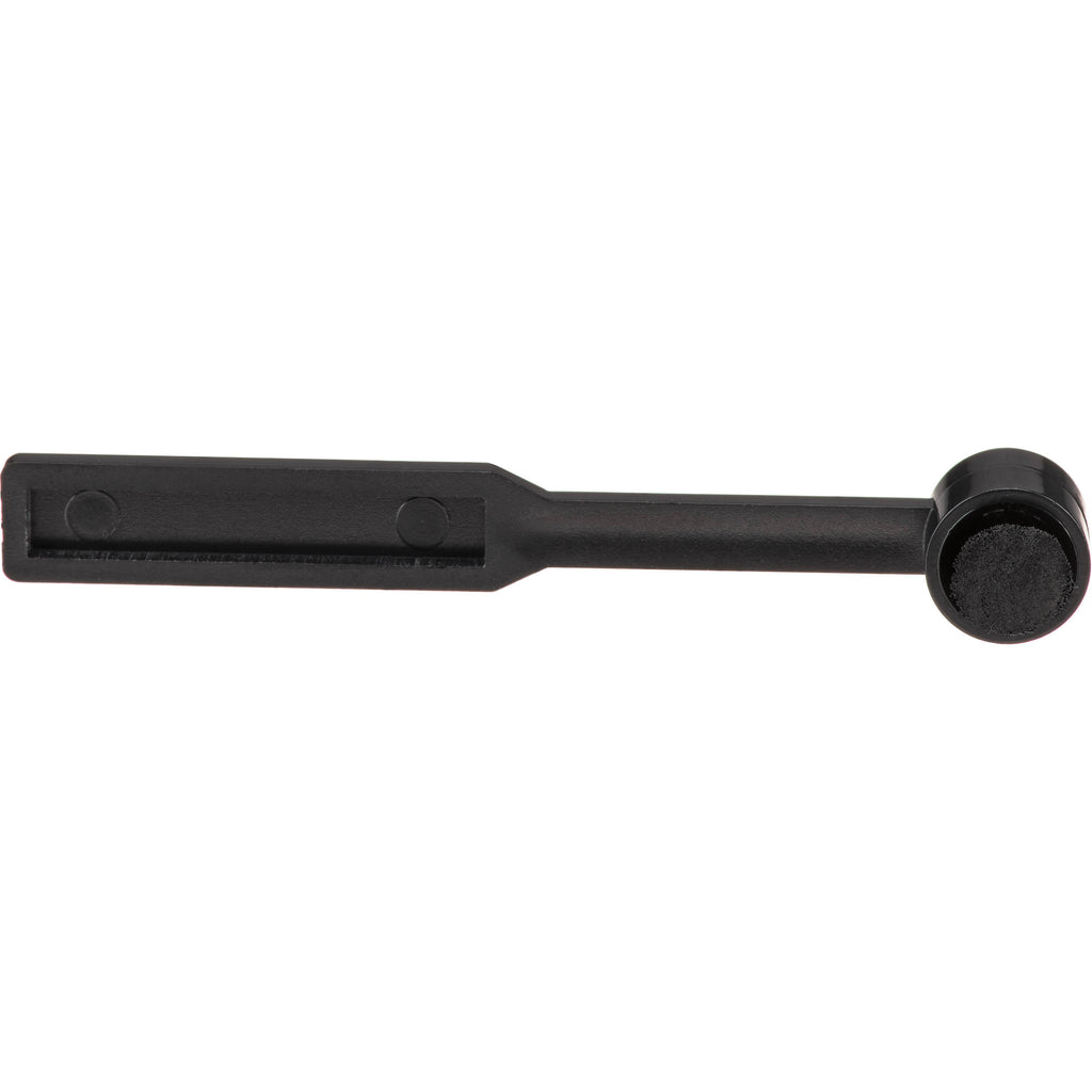 Ortofon Stylus Brush for cartridge cleaning, with soft bristles and ergonomic handle for safe maintenance of turntable cartridges.