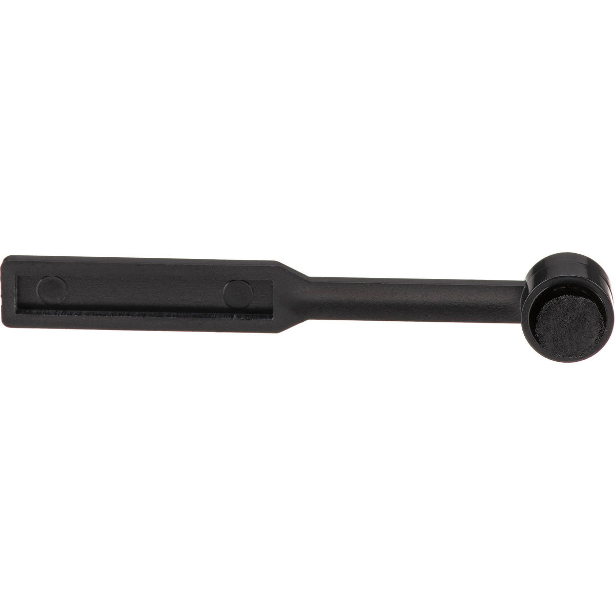 Ortofon Stylus Brush for cartridge cleaning, with soft bristles and ergonomic handle for safe maintenance of turntable cartridges.