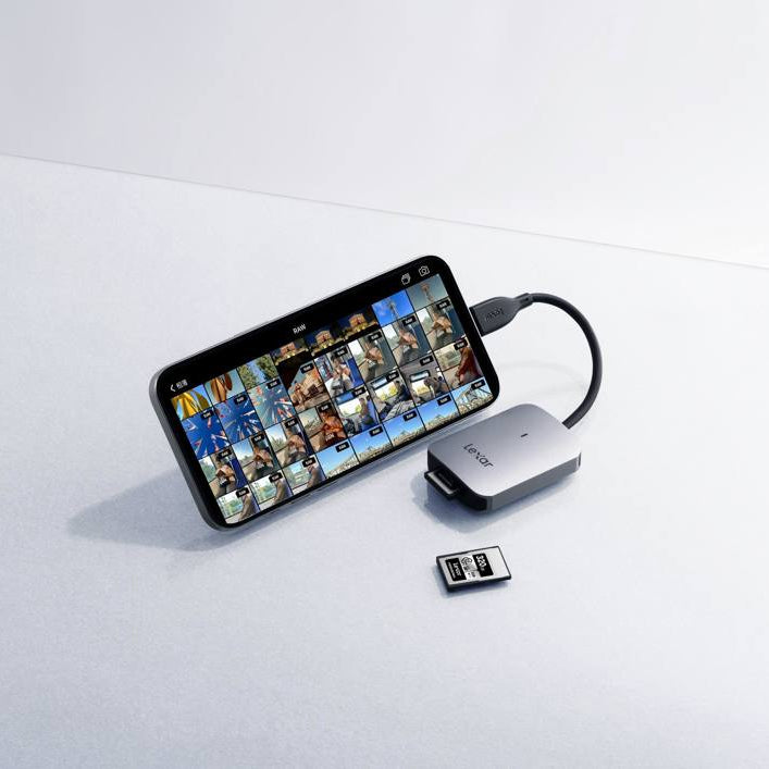 Lexar CFexpress Type A Card Reader (LRW515U) (USB-A / USB-C)