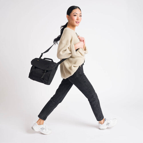 Boundary Supply Rennen shoulder bag designed for video equipment, featuring durable material and multiple compartments.
