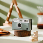 Kodak EKTAR H35 Half Frame Camera, compact instant camera with vintage design and manual controls, perfect for film photography enthusiasts.