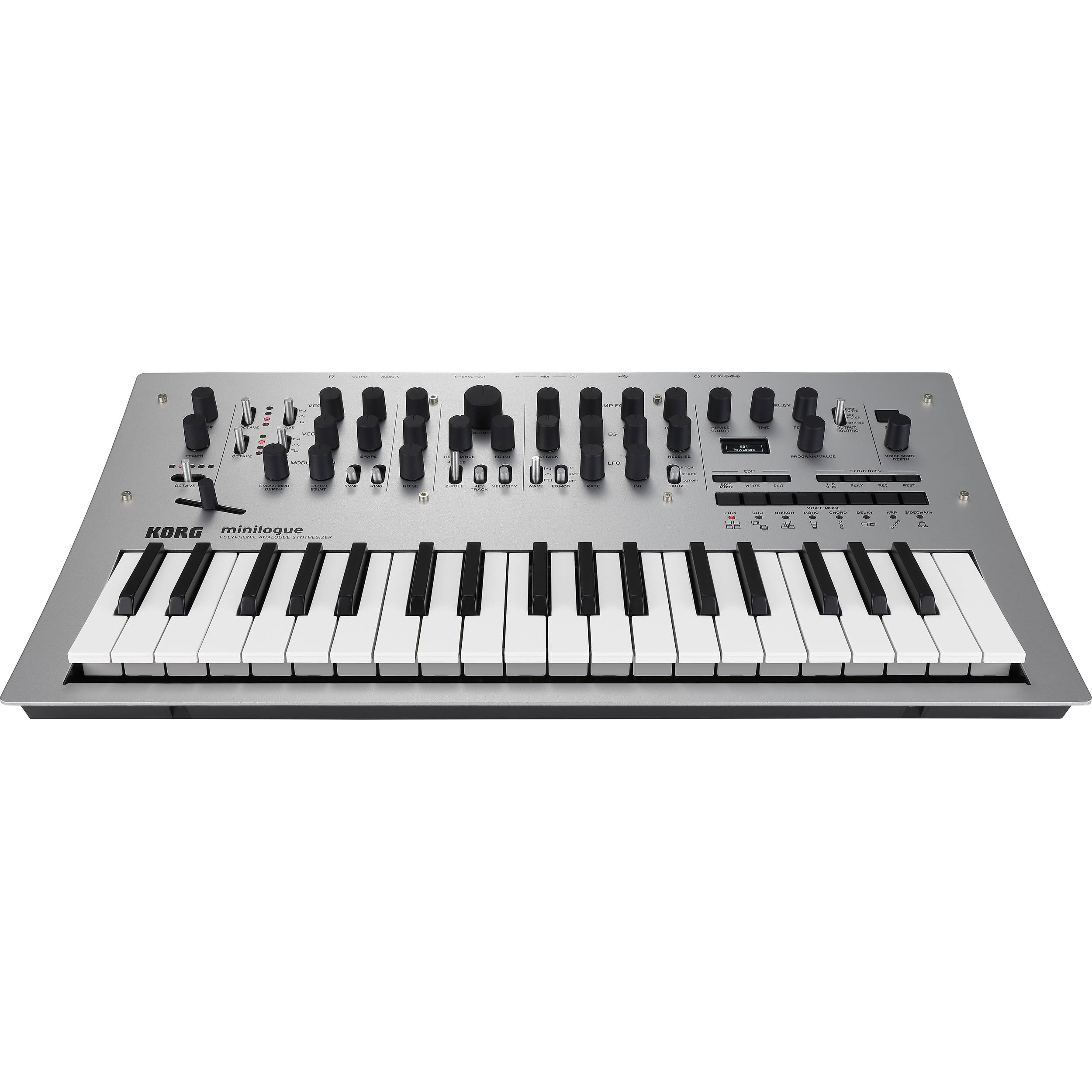 Korg Minilogue | Compact 4-Voice Polyphonic Analog Synth at Soundium