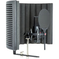 SE Electronics X1 S condenser microphone from the Studio Bundle, showing a professional studio microphone on a stand.