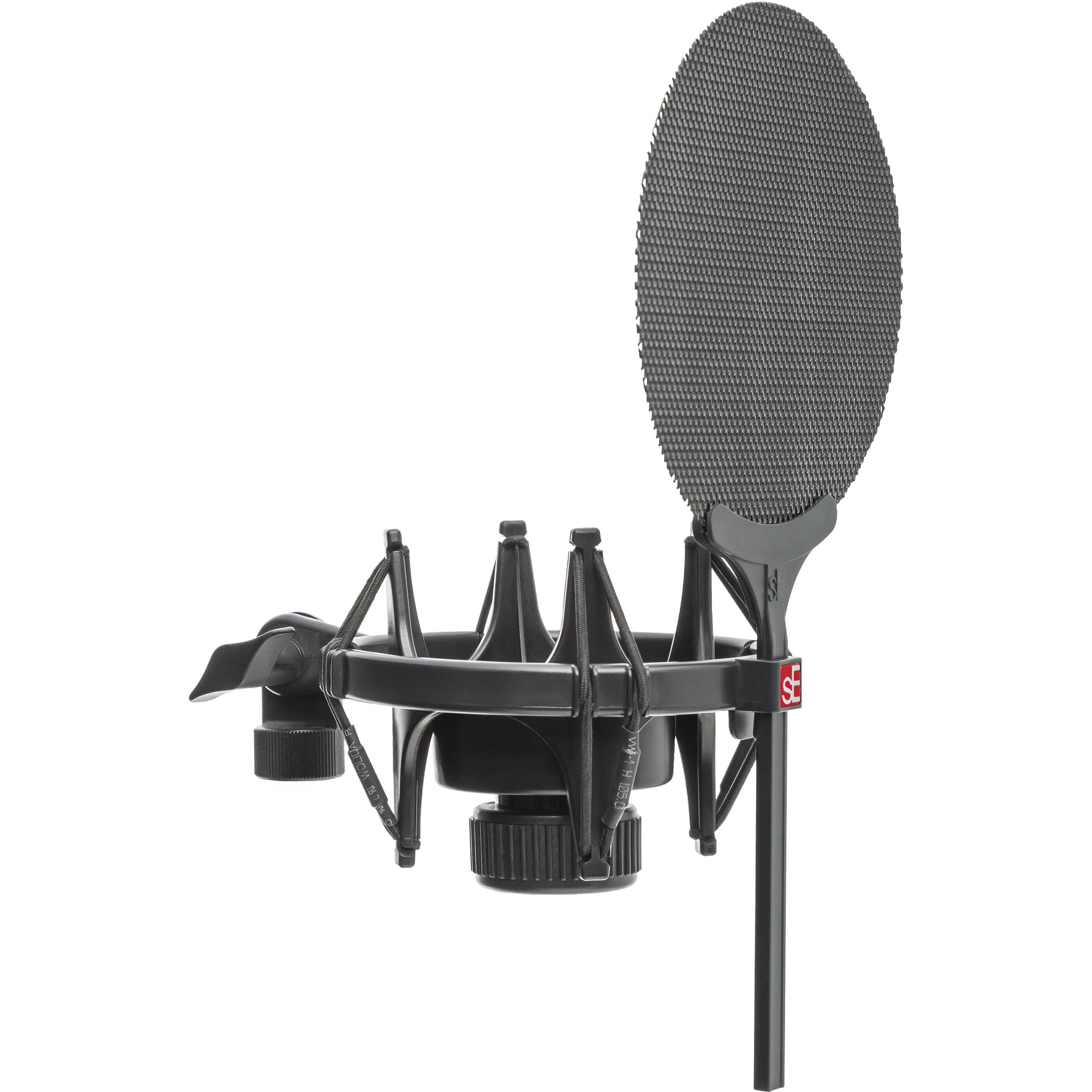 SE Electronics X1 S Vocal Pack condenser microphone with shock mount and pop filter for professional studio recording.