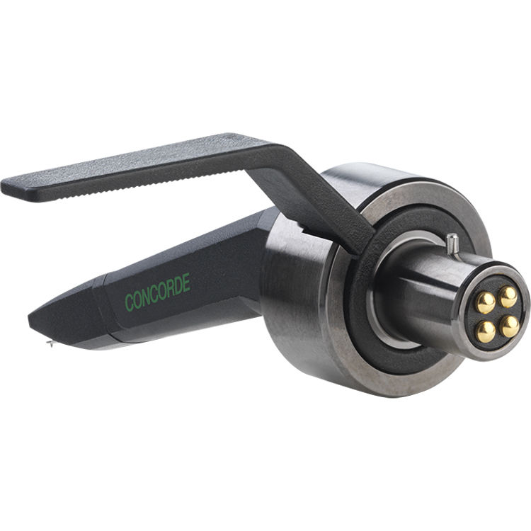 Ortofon Concorde Mix MK2 turntable cartridge with stylus, designed for DJ and mixing applications on turntables.